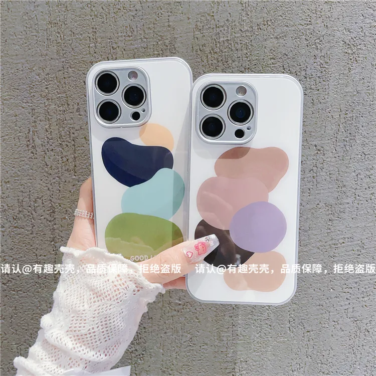 金属漆玻璃壳适用苹果16/iPhone/华为荣耀/OPPO/VIVO/小米/手机壳