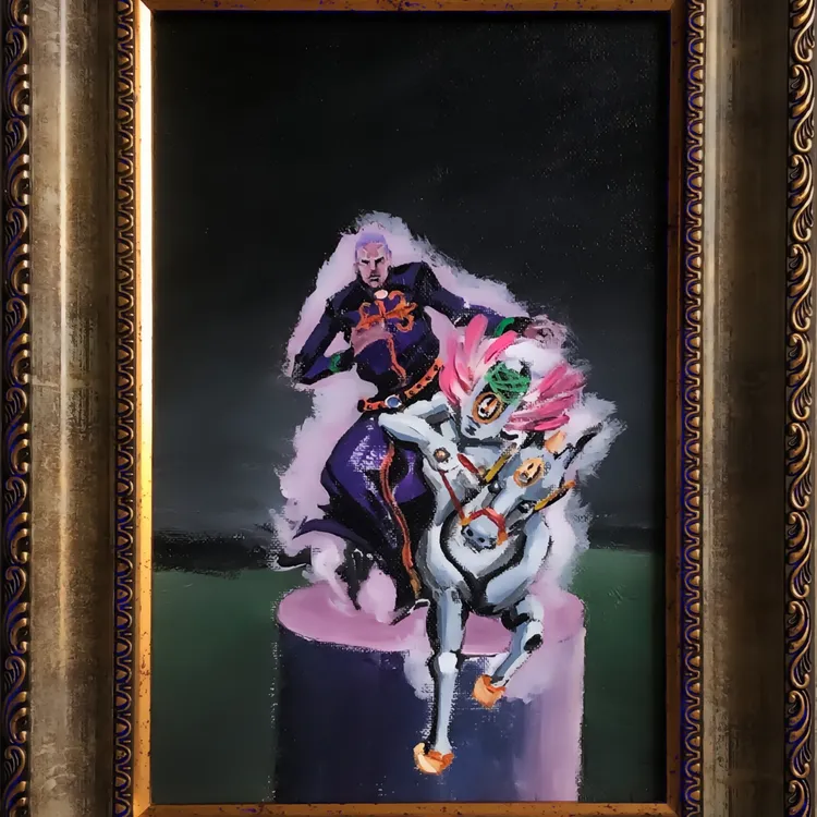 油画风JOJO的奇妙冒险