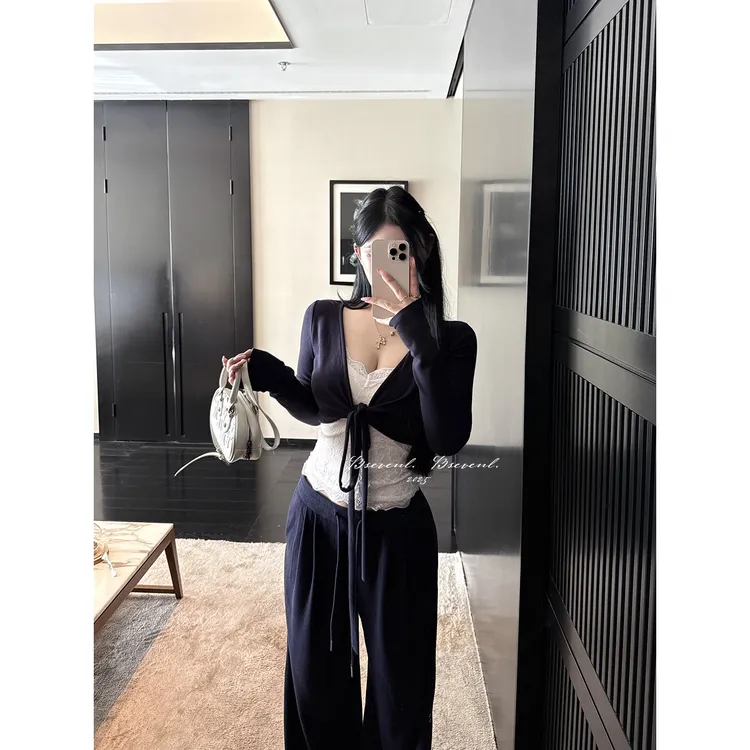 黑泽玄七“舒芙蕾三件套”秋季微胖韩女基础线!免BRA超亲肤舒适区女
