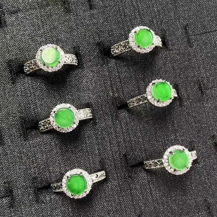 天然a货翡翠《戒指》多样性发一个16079sp