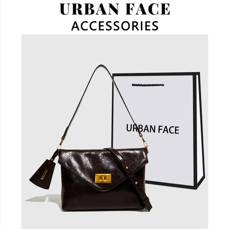 【赵露思同款】URBAN FACE小众高级感紧致超火腋下包单肩包斜挎包女