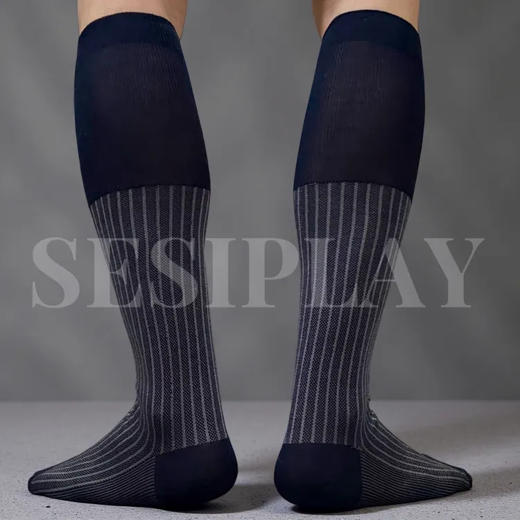 SESIPLAY：莫奈花园系列·丝光棉正装袜