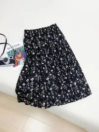 【女王洛克】韩版小香风裙子百搭显瘦碎花半身裙洋气休闲装LK81986