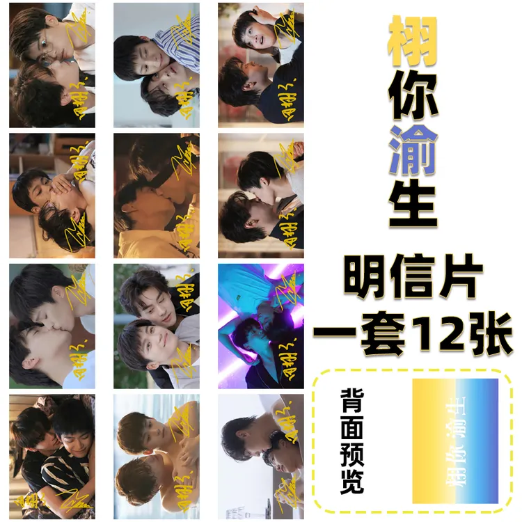 【双面印刷星闪大卡】白鹿侯明昊鞠婧祎栩你渝生梓渝明星大卡片12张