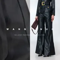 MD定制·依诺【淡雅佳人】2025秋季款时尚百搭设计师减龄休闲皮裤子