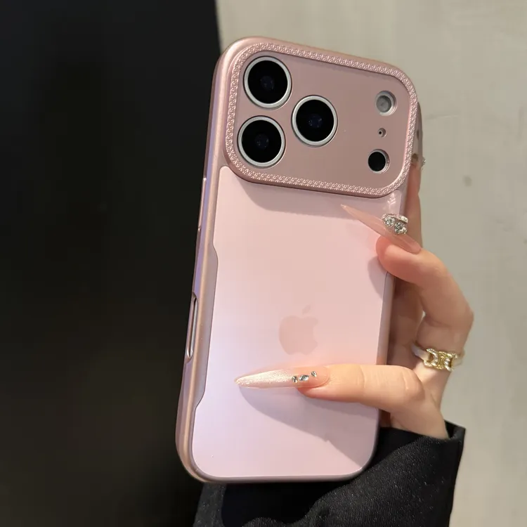 新款高级磨砂小蛮腰适用苹果17promax手机壳iPhone16简约15防摔14