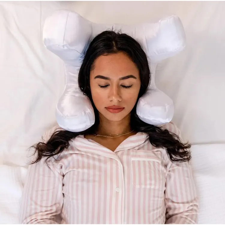 美容脸枕高级感枕头安心睡眠不糊妆头枕舒适柔软午休枕充棉枕头