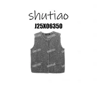 【SHUTIAO】2025秋冬：新款小众设计款马甲J25X06350