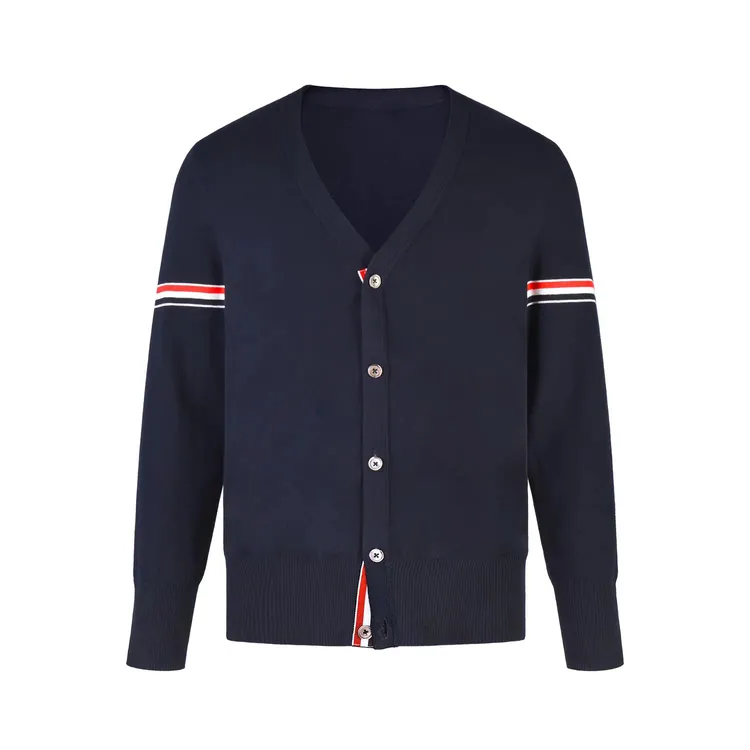 TB针织衫V领高级感开衫秋冬男女同款情侣装外套B0422