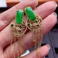 翡翠颈饰银S925镶嵌翡翠