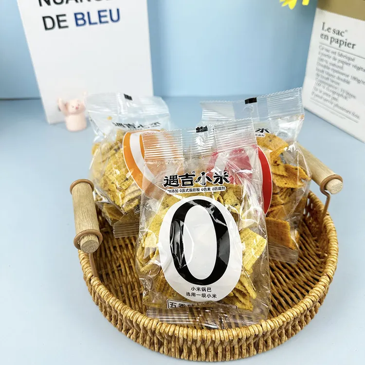 遇吉小米锅巴72g多口味网红爆款解馋小零食追剧休闲小吃食品宿舍