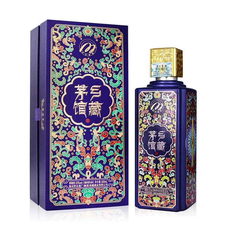 MAOXIANG/茅乡馆藏酒景泰蓝 酱香型白酒53%Vol500ml