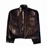 ANONYM 25FW 「ISOLAND」化石图腾鳄纹夹克 ISOLAND FOSSIL JKT
