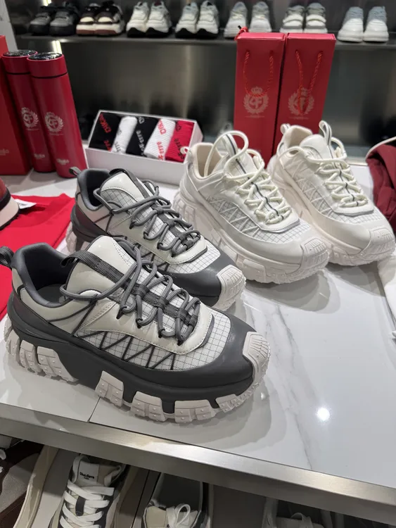 欧飞阳D33-1E男士时尚休闲低帮百搭男款四季打底网面老爹休闲鞋