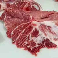 【顺丰】梅花肉4斤散养黑猪土猪梅花肉东北农家散养现杀1000g*2袋