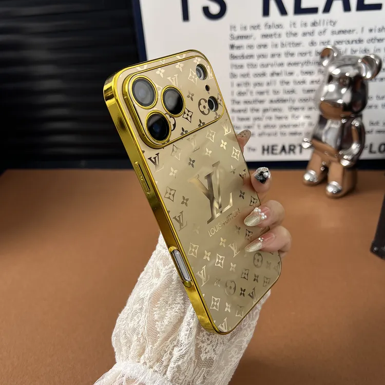 自带镜头膜适用苹果17promax手机壳iphone16电镀15防摔14老花13潮