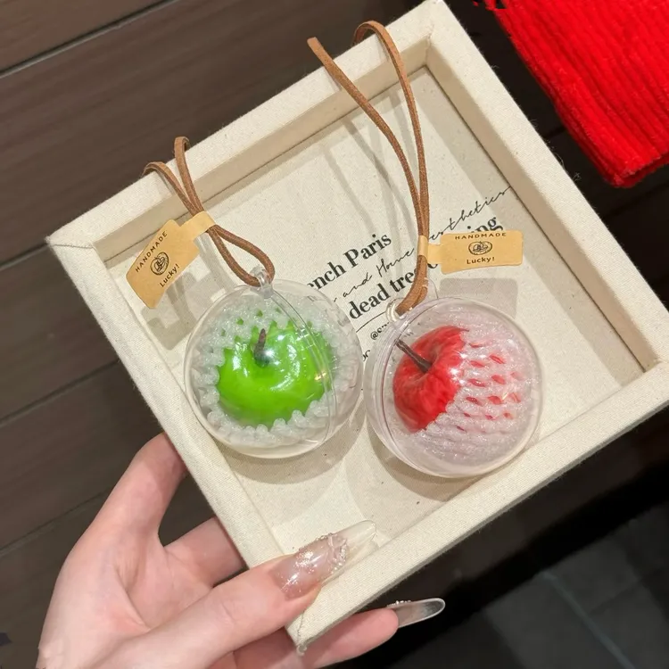 【赠与苹果愿汝平安平平安安苹果挂件】平安果平安新年礼物挂饰JJH