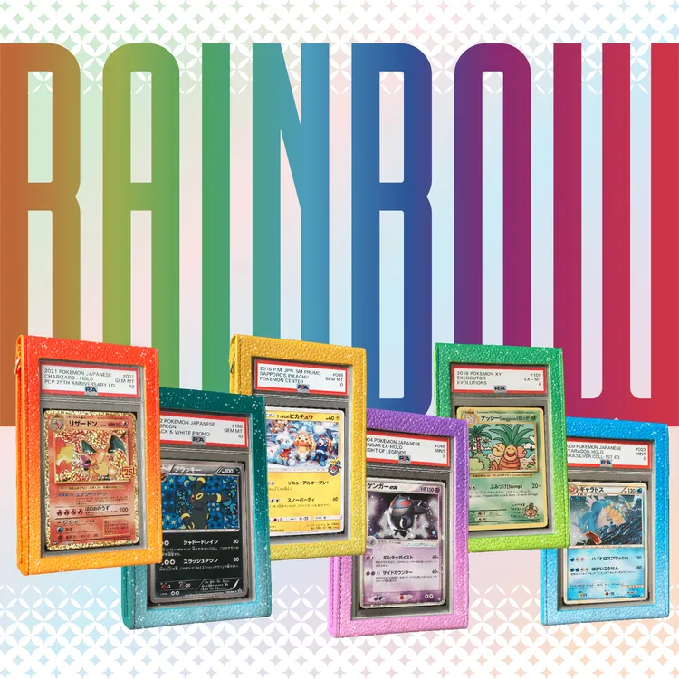 卡帝Rainbow系列评级卡保护套PTCG PSA BGS CGC通用可挂设计防UV