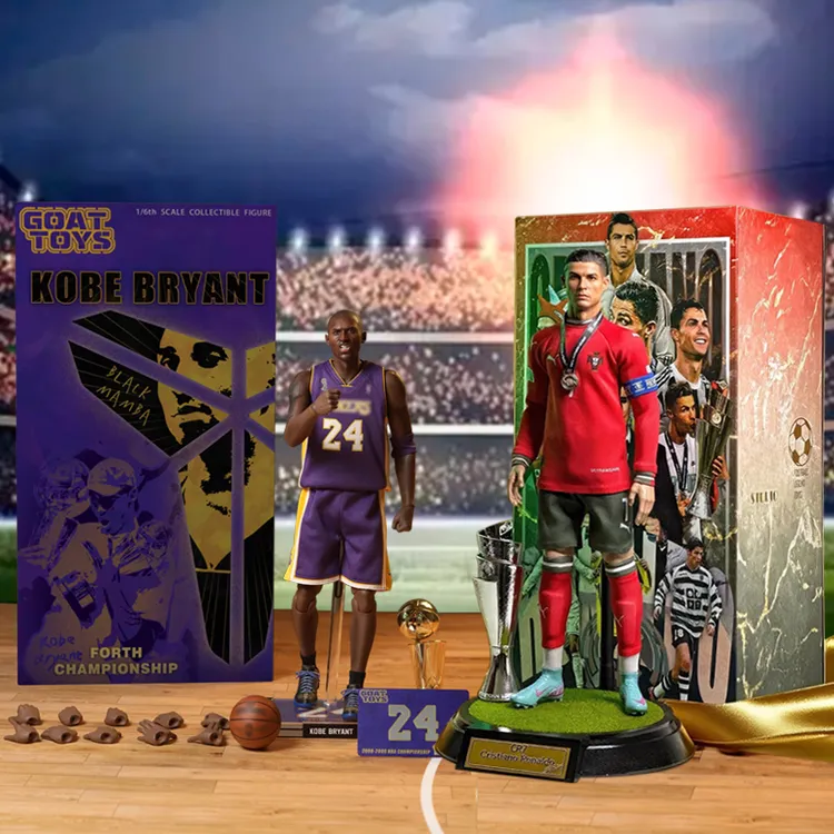 蜡像级 1/6 麦迪科比c罗梅西手办 支持个性定制