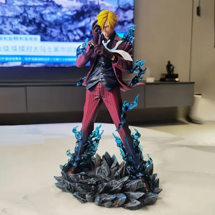 【PF严选】海贼王 天绘山治25cm 海贼王动漫手办周边桌搭草帽团