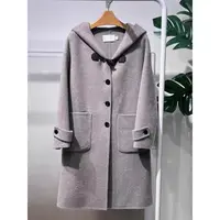 MM 冬新品中长款羊毛外套