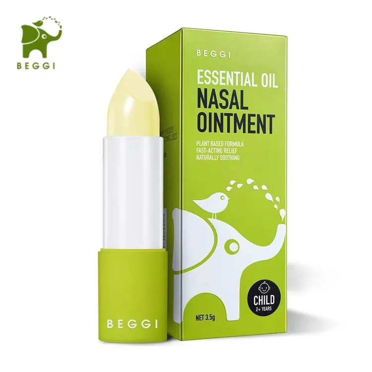 【26年1月2日】新西兰BEGGI鼻精灵护鼻膏3.5g 儿童缓解鼻塞通气