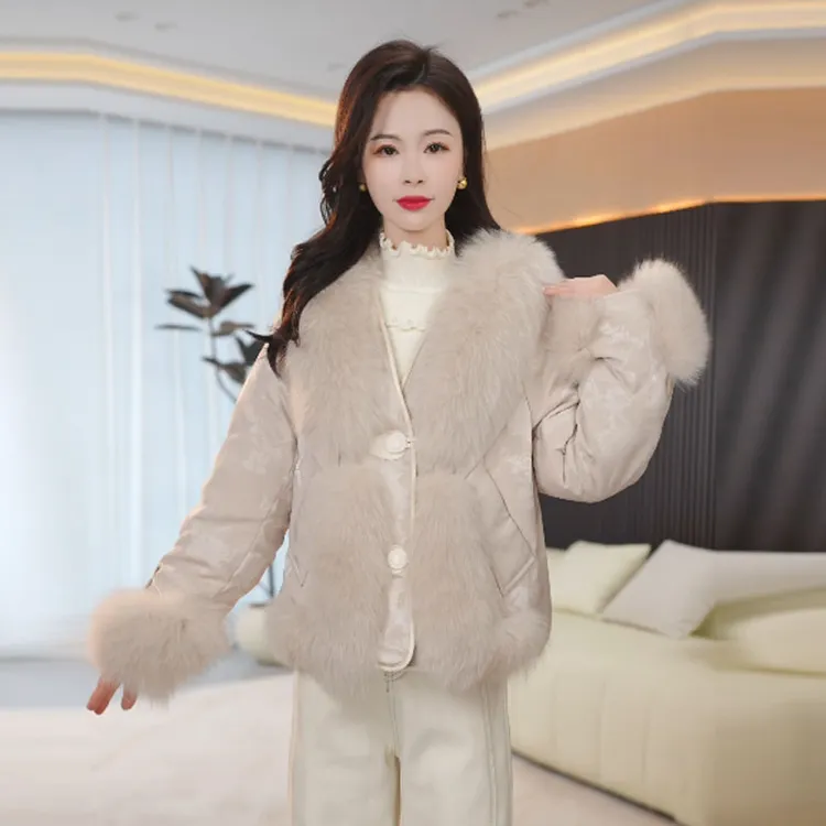 【羽绒服】冬季白鸭绒羽绒服百搭新款时尚莫瑞系穿搭休闲保暖女装