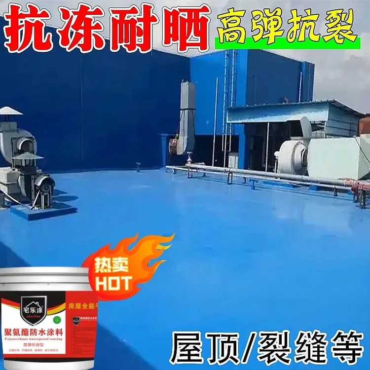 宅乐涂屋顶防水补漏胶楼顶房顶漏水材料外墙裂缝渗水补漏王涂料