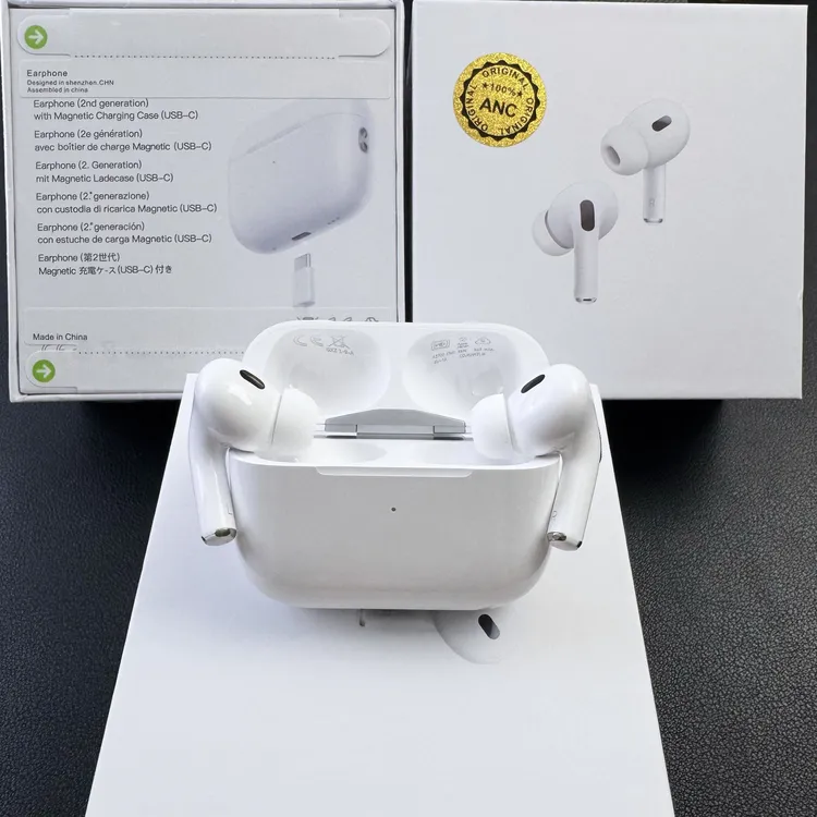 华强北新版五代Pro2主动降噪蓝牙耳机高音质适用苹果安卓鸿蒙系统