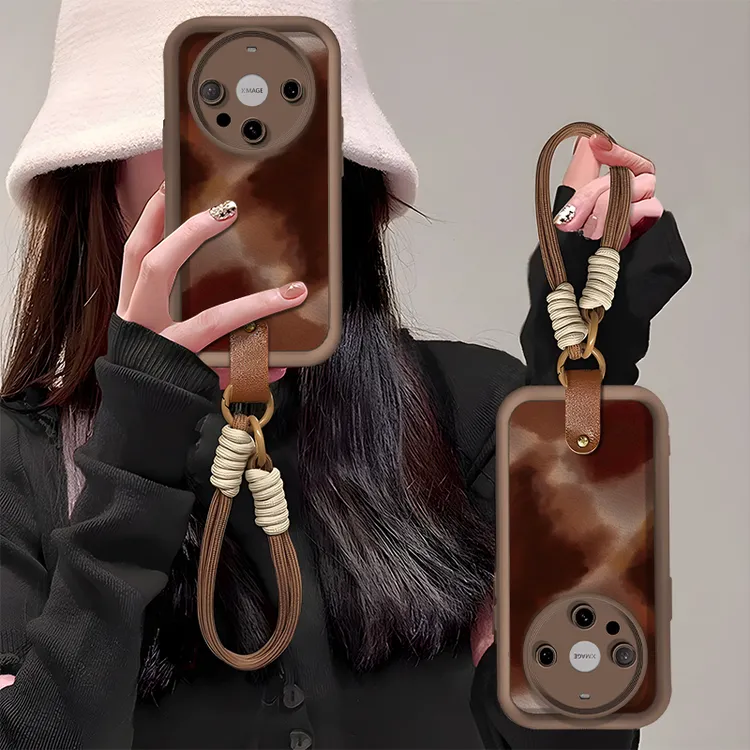 不规则晕染适用【华为】Mate60/Mate70Pro/Mate30/Mate40皮纹手机壳