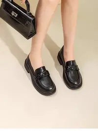 头层牛皮乐福达夫家尾货高品质乐福【完美主义勿拍尾货】