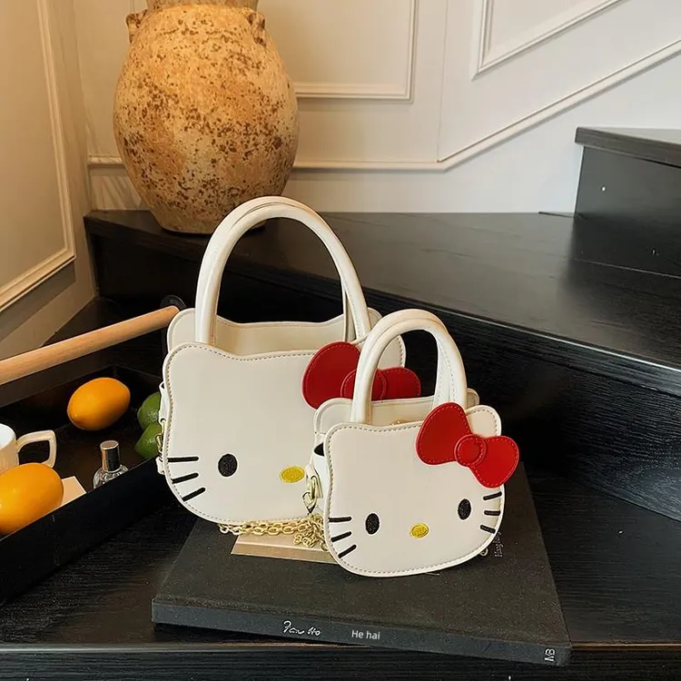 可爱的卡通儿童袋2025新时尚女孩公主手袋时尚小女孩斜挎包女童