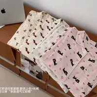 C199双层棉纱睡衣套装