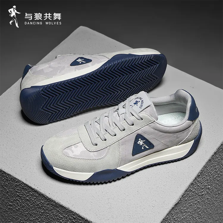 D-WOLVES/与狼共舞2026年新款男士鞋夏季厚底透气百搭增高低帮鞋