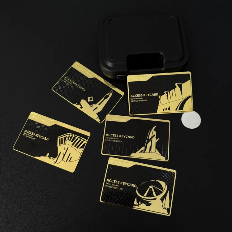 三角洲行动周边 金属房卡典狱长总裁卡国王巴克什钥匙游戏启动卡