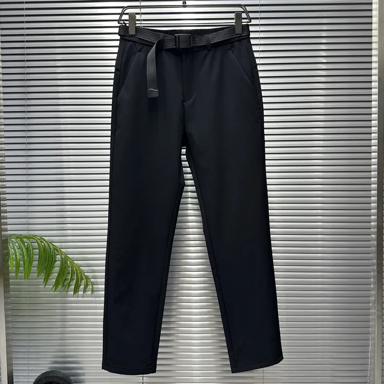 户外秋款111直筒商务休闲防风男士软壳潮男男裤冲锋裤长裤休闲裤