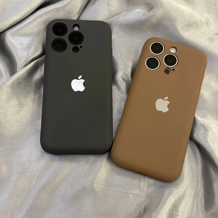 肤感纯色肥皂适用苹果16promax手机壳一体iPhone15高级14时尚13女