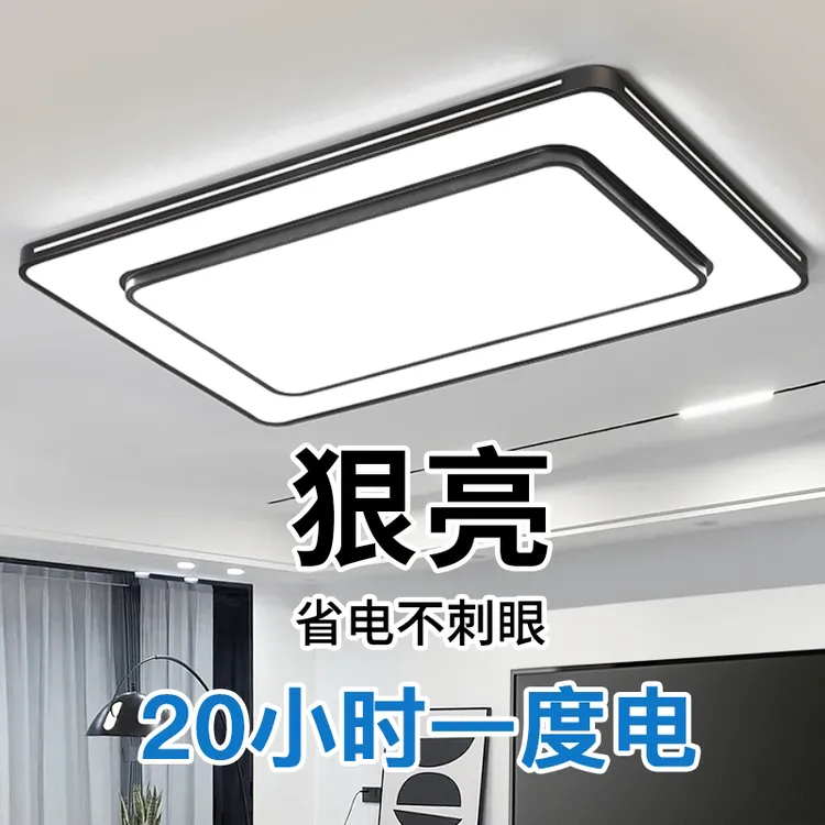 护眼高级遥控客厅灯2025新款大气主灯现代简约led现代简约走廊灯