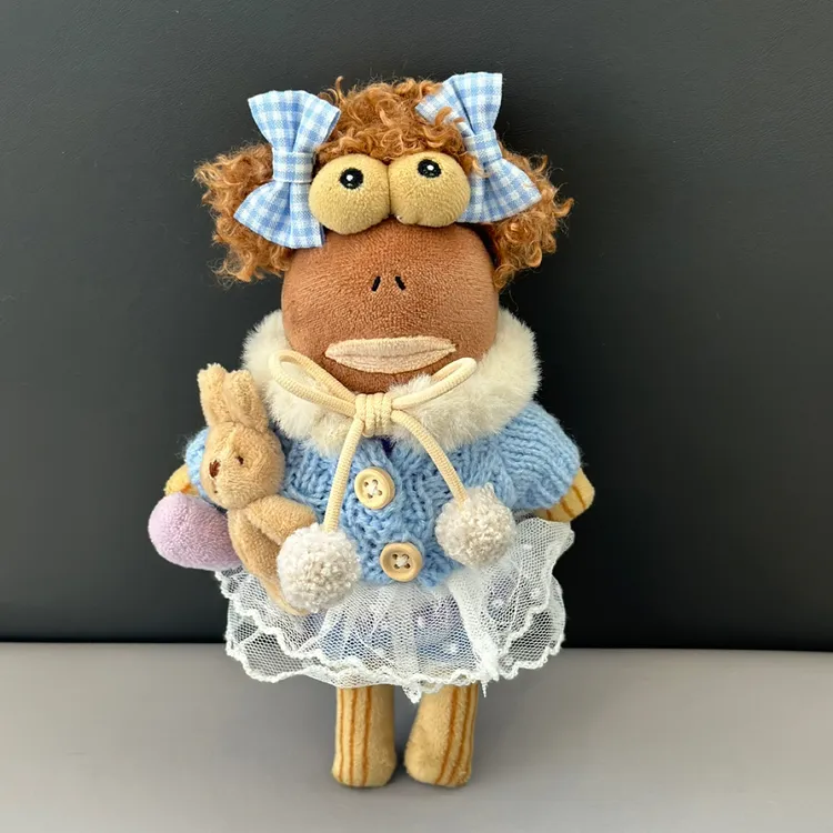 海绵宝宝丑鱼比奇堡居民愣愣鱼打工鱼冬天衣服着装可替换