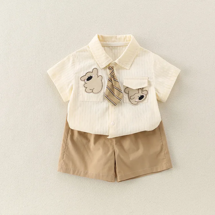 连身衣/爬服/哈衣中式夏季男童婴幼童