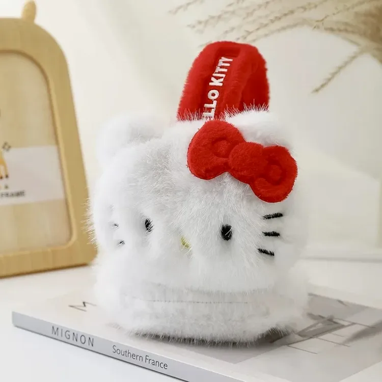 三丽鸥正版耳包耳罩hellokitty