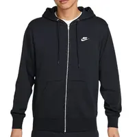 NIKE耐克男子AS M NK CLUB FT FZ HOODIE针织连帽外套FN3885-010