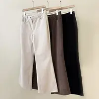 Harriet 细条灯芯绒微喇长裤（小众设计师品牌款0196)