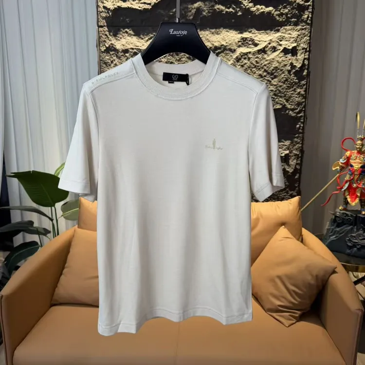 【VanJazny】QC高端男士潮流百搭时尚简约男士短袖D258095