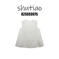 【SHUTIAO】2025夏季：新款小众设计款背心X25E03075