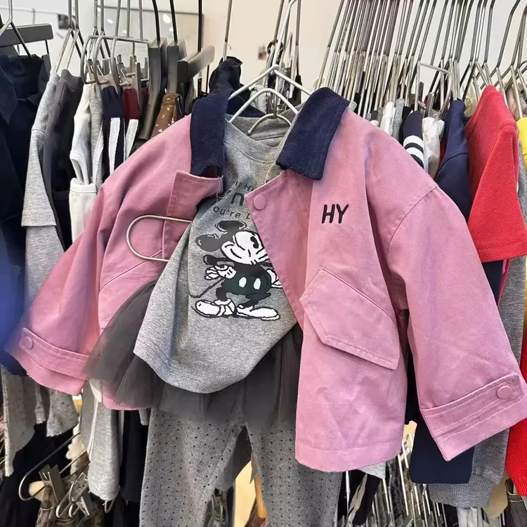 女童秋季春款套装儿童外套卡通动漫上衣花边打底裤三件套宝宝衣服