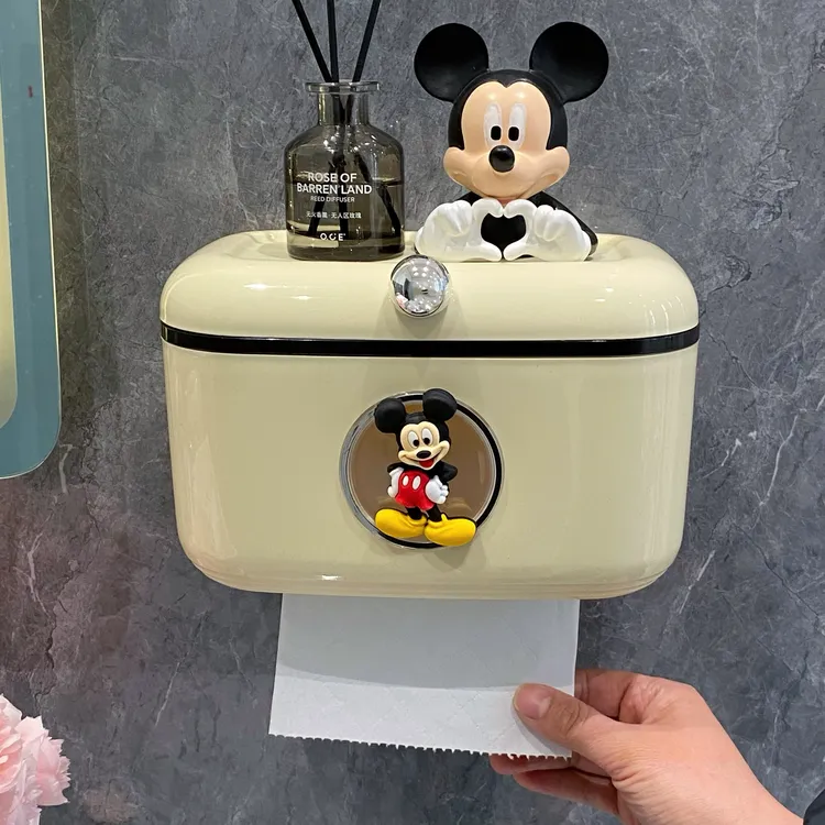 轻奢卫生间厕纸盒壁挂式厕所纸巾盒纸巾架卷纸洗脸巾卫生纸置物架