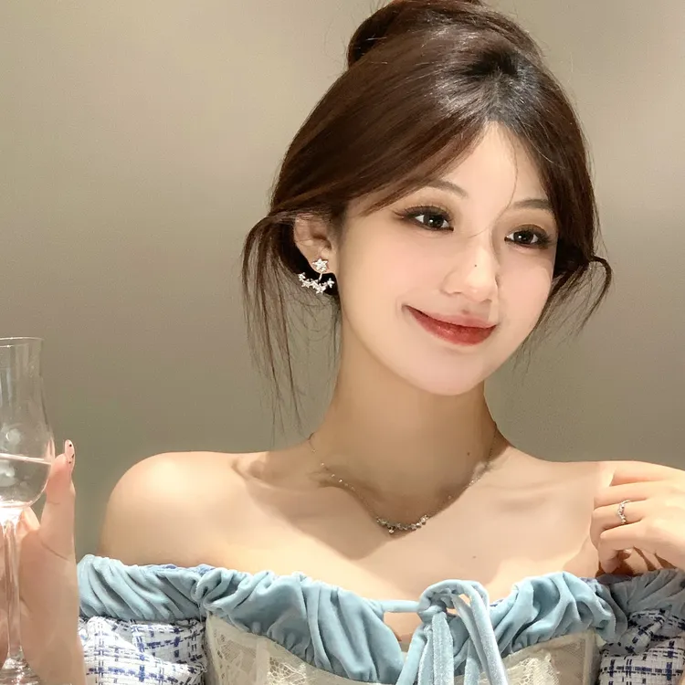 FULL GIRLISH耳环00509精致百搭星星耳钉耳饰