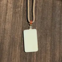 和田玉白色手工无事牌