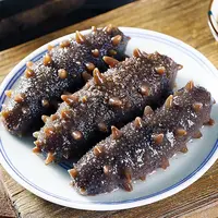 {纯Q弹口感}10根即食海参500g正宗大连新鲜参温州顺丰深海捕捞